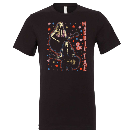 Black Doodle Design Tee