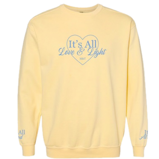 Love and Light Butter Sweatshirt