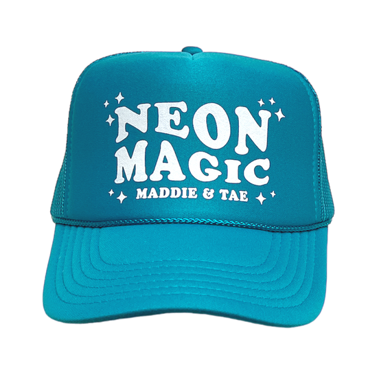 Jade Neon Magic Trucker Hat